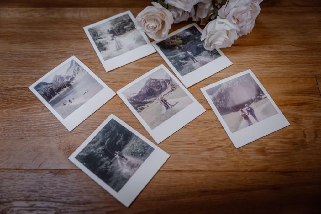 polaroid elopement